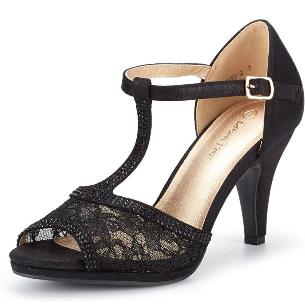 DREAM PAIRS Women's Amore Fashion Stilettos Open Toe Pump Heel Sandals size 8.5